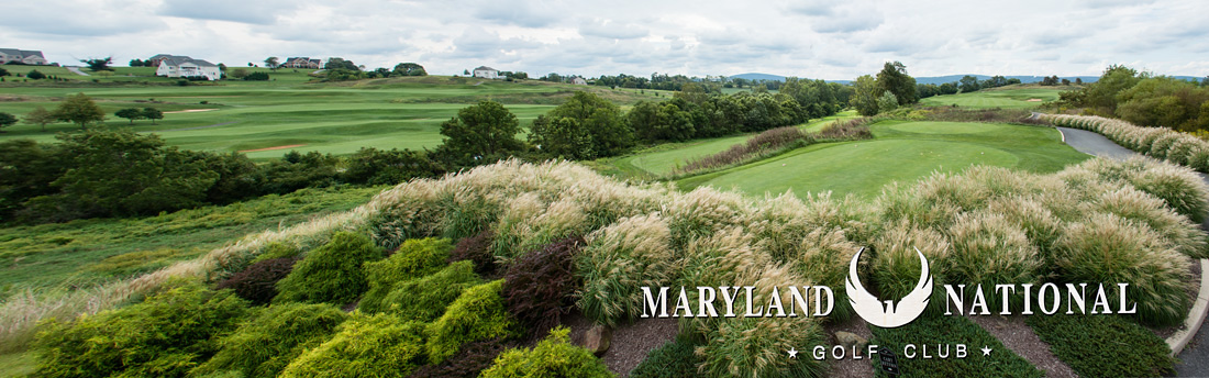 Maryland National golf course promo photo.