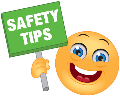 Safety tips banner