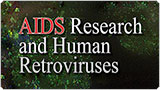 AIDS RESEARCH AND HUMAN RETROVIRUSES graphic