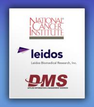 NCI, Leidos and DMS logos.