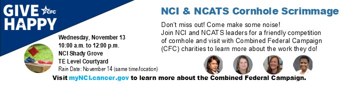 CFC NCI & NCATS Cornhole Scrimmage