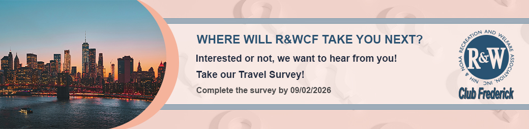 2026 R&WCF Travel Survey