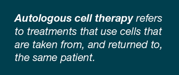 Explanation of autologous cell therapy