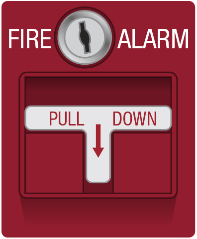 Image of a fire alarm