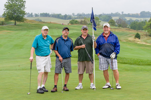 Team VCMP (left to right): Nelson Buhrman, Ed Gauvreau, Rich Tucker, and Michael McMahon.