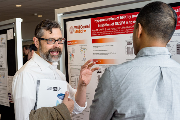 A poster during one of the poster sessions