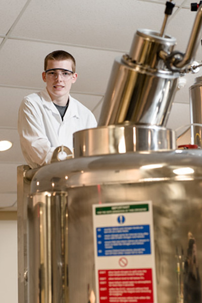 Jacob Vannoy is a student intern in the Structural Biophysics Laboratory, Center for Cancer Research.