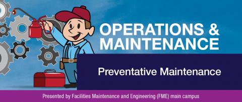 Operations and Maintenance newsletter banner