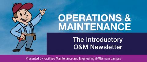 Operations and Maintenance newsletter banner image