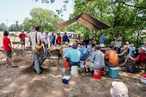 Archaeological dig lecture