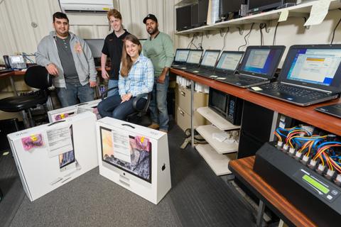  Data Management Services, Inc. From left: Baz Hyder (team lead), Will Andrews, Erin Shamley, and Waseem Khan.