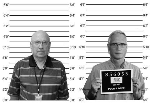 Two men's mug shots.