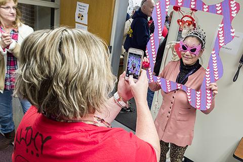 Photo of an activity at the 2017 Healthy Heart Month Kickoff