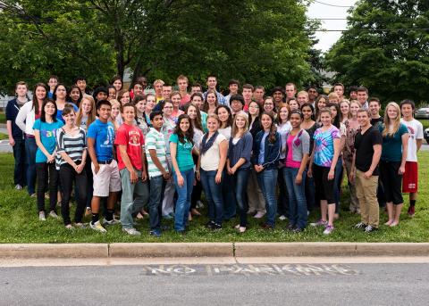 Group photo of students.