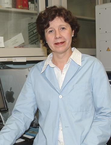 Female scientist in laboratory