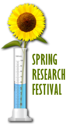 Spring Research Festival logo 