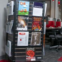 a picture of a journal rack