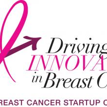 Driving Innovation in Breast Cancer (Breast Cancer Startup Challenge) graphic.
