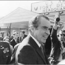President Nixon at Ft. Detrick, MD.