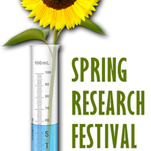 Spring Research Festival logo