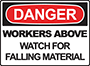 Danger - Workers Above