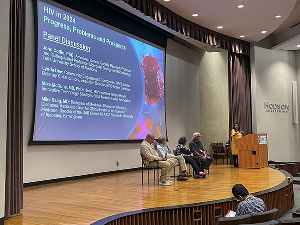 Like the 2024 symposium, this year’s symposium will have panel discussions—but this year’s will be combined with working groups, spread across the Hood College Campus, to devise standards and processes to improve reproducibility. (Photo contributed by Victoria Brun.)