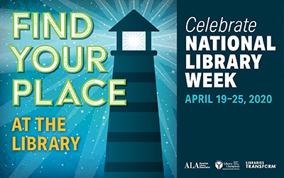 National Library Week Logo